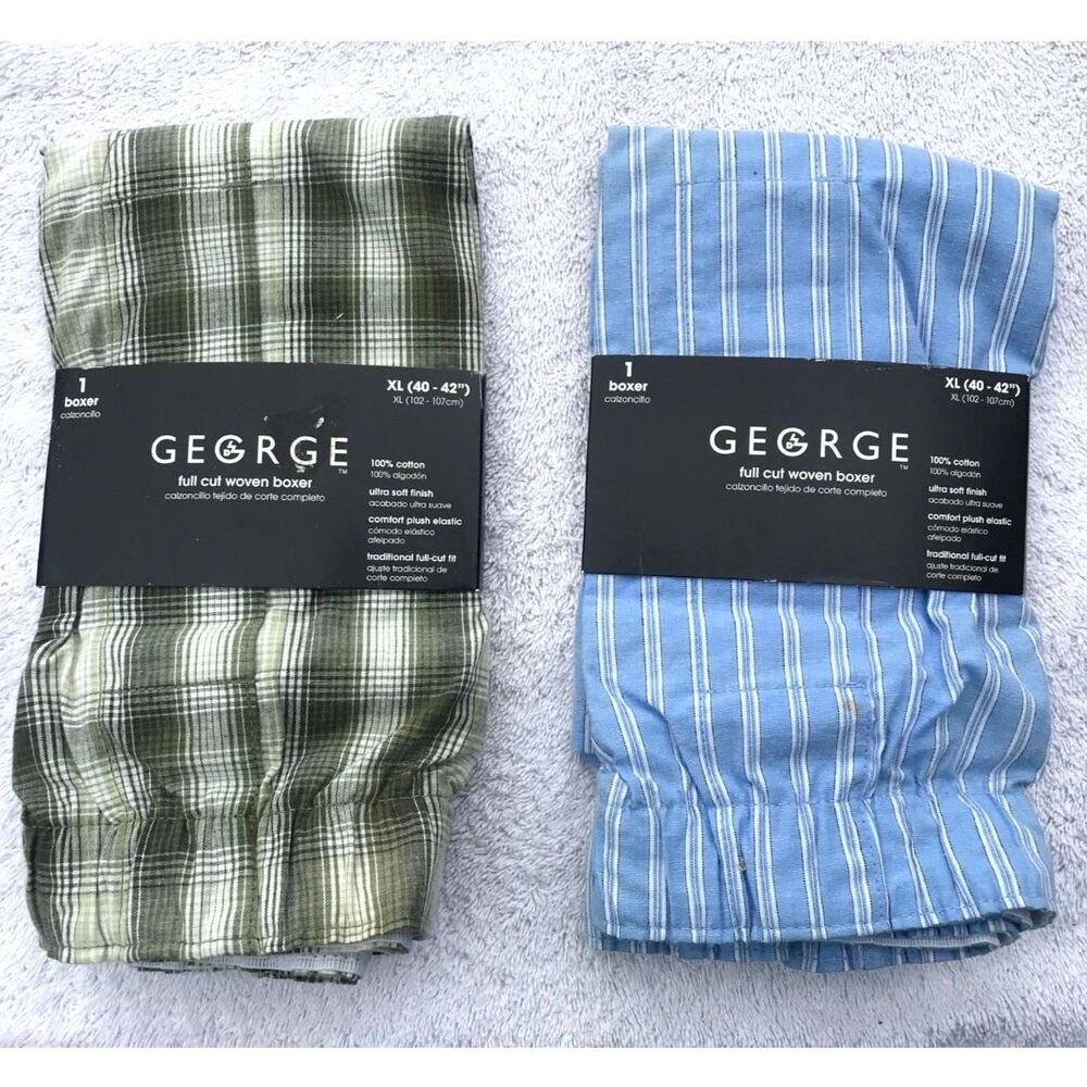 Size: Extra Large {42-44} Boxer Shorts Assorted Colors . {2} Pairs . New in Pack